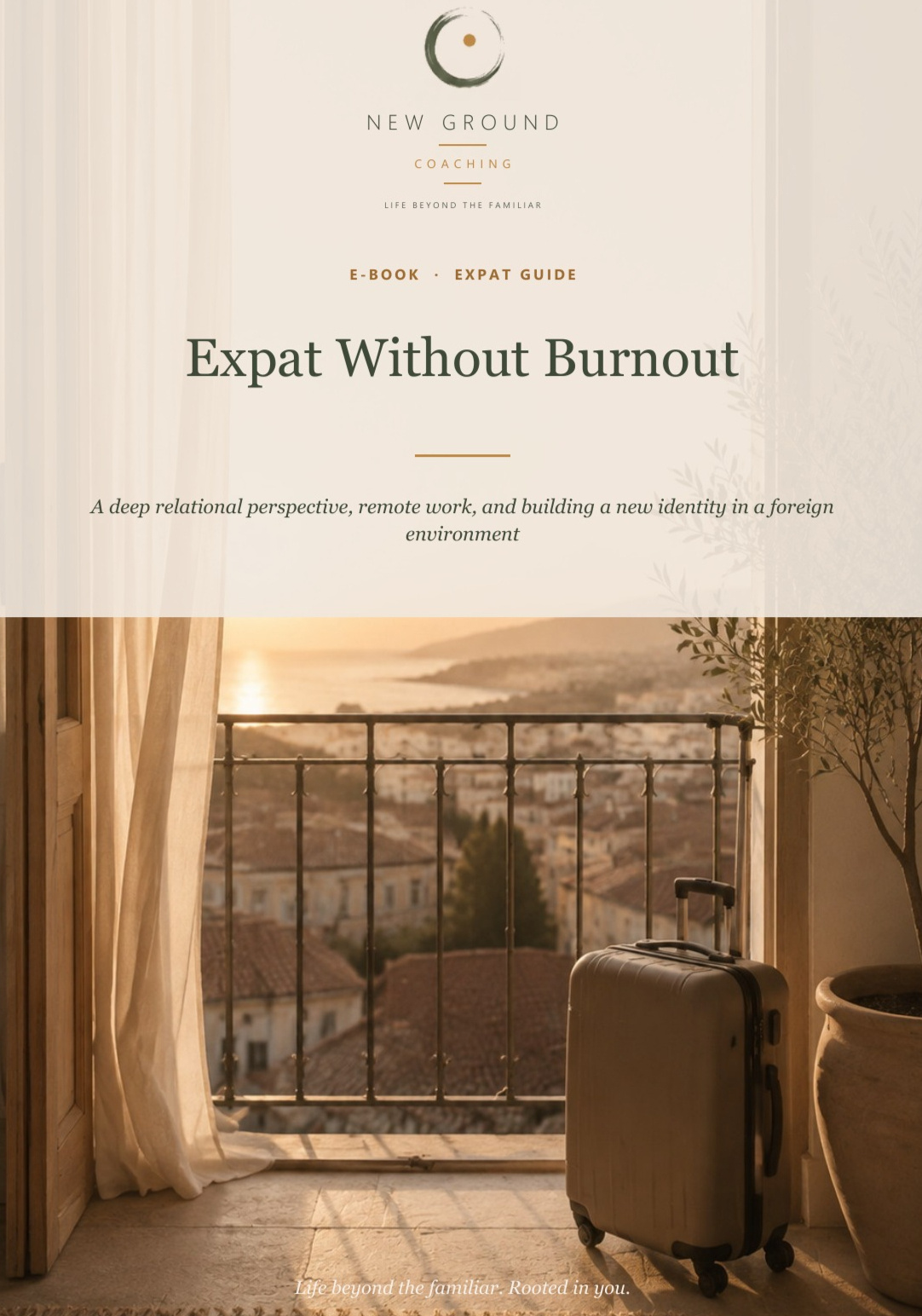 Cover of Expat Without Burnout by Magdalena Dubaj